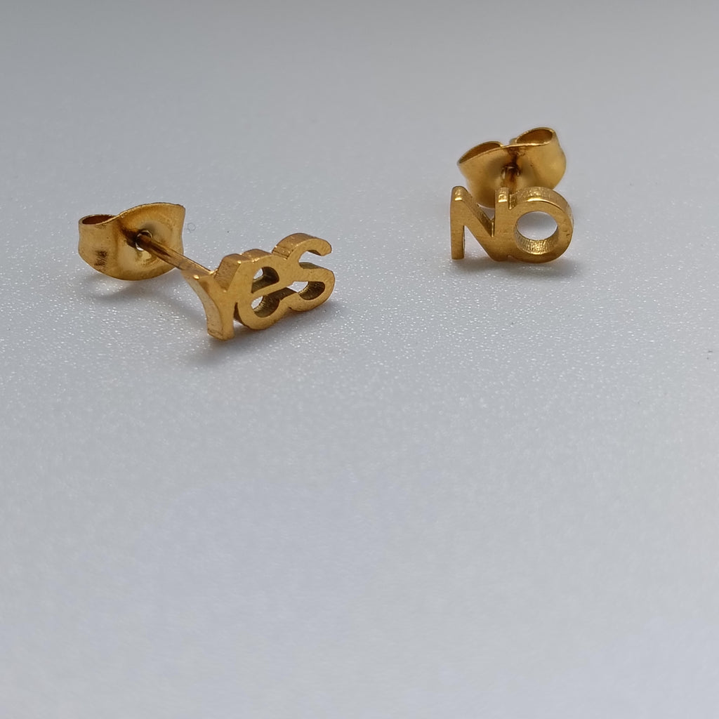 Yes & No Earrings