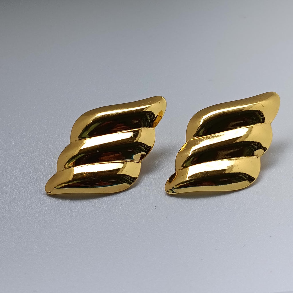 Winged Hoop Earrings