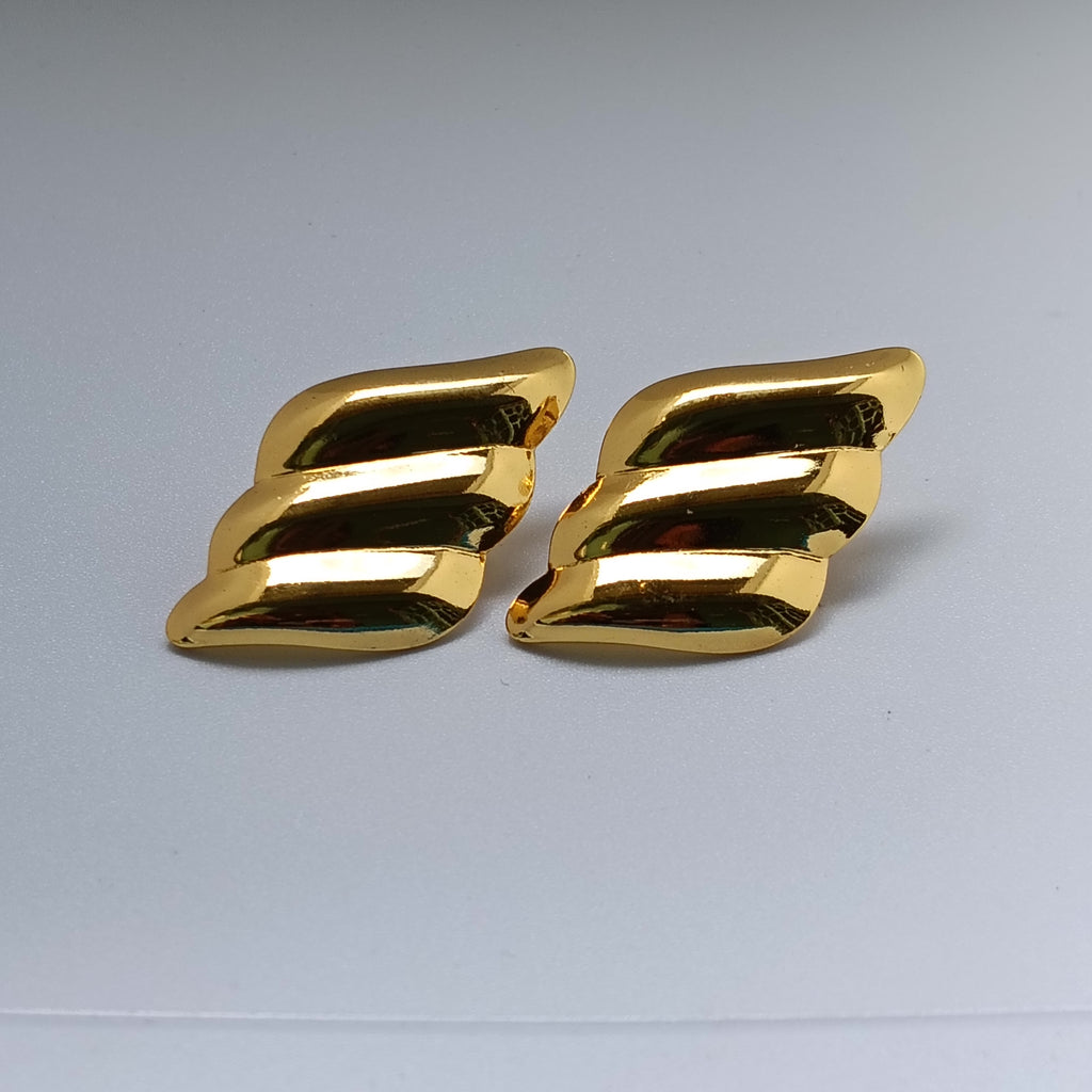 Winged Hoop Earrings