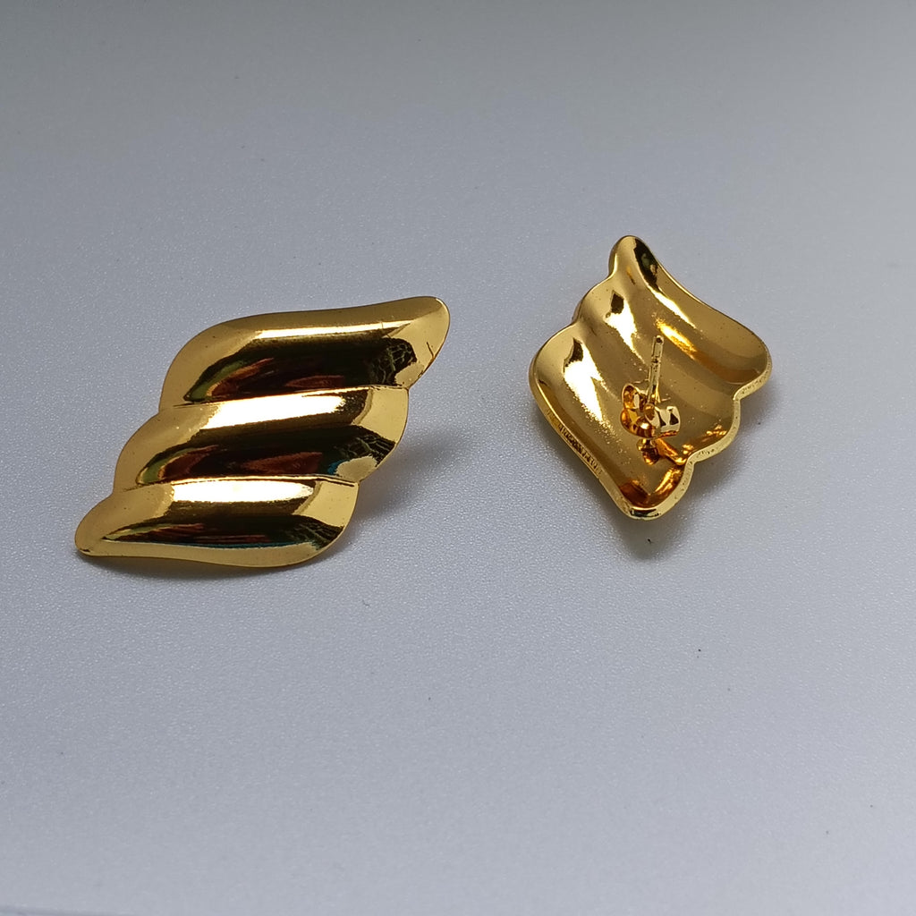 Winged Hoop Earrings